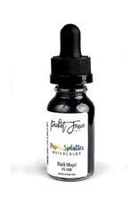 PICKET FENCE STUDIOS Paper Splatter Watercolor - Black Magic