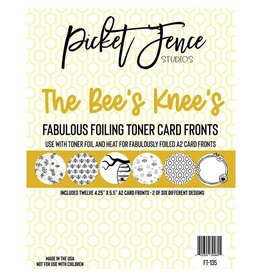 PICKET FENCE STUDIOS Fabulous Foiling Toner A2 Card Fronts - The Bee's Knees