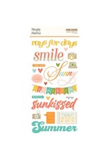 Simple Stories Summer Snapshots Foam Stickers