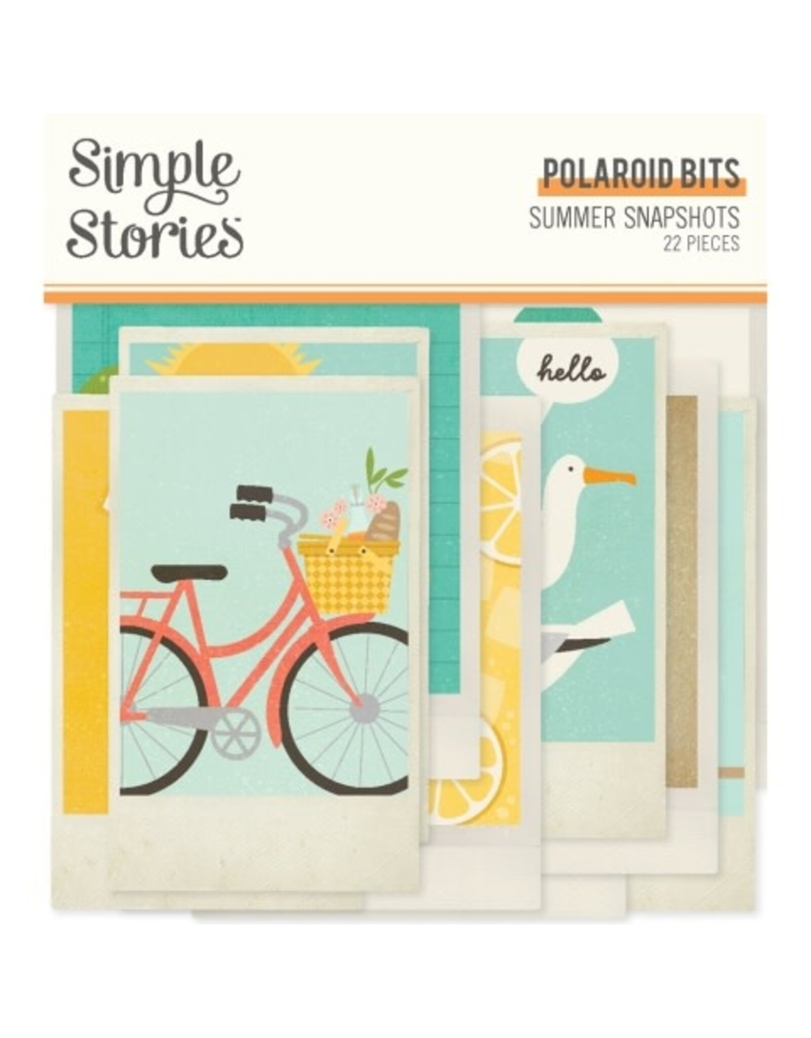 Simple Stories Summer Snapshots Polaroid Bits & Pieces