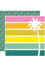 Simple Stories Just Beachy - This Is Paradise 12X12 Designer Cardstock