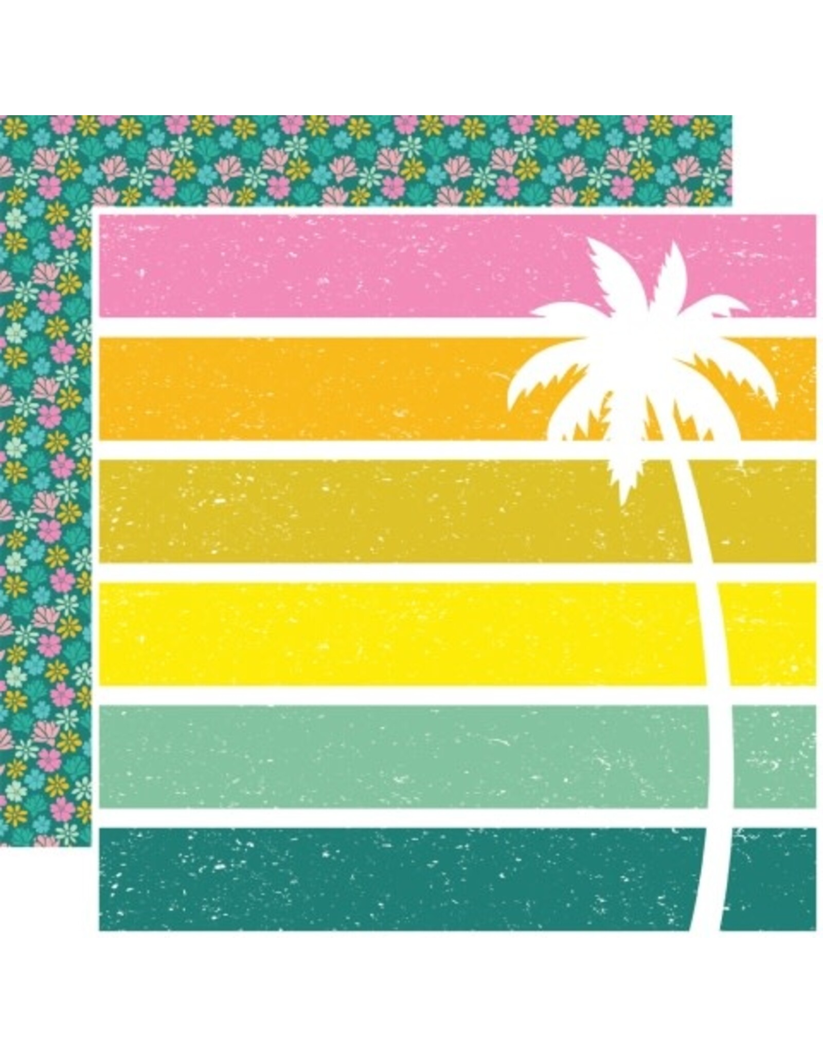 Simple Stories Just Beachy - This Is Paradise 12X12 Designer Cardstock