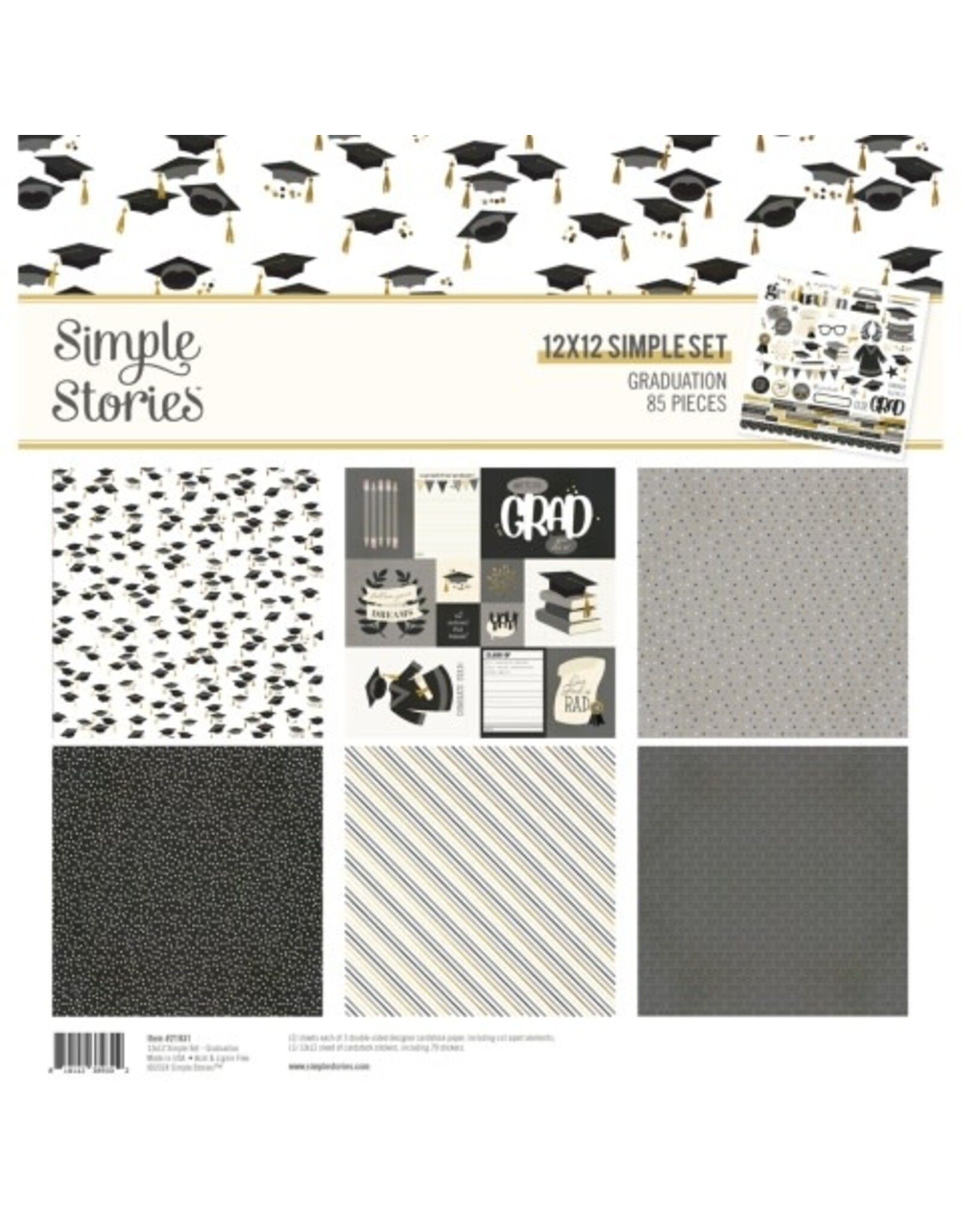 Simple Stories Graduation 12x12 Collection Kit