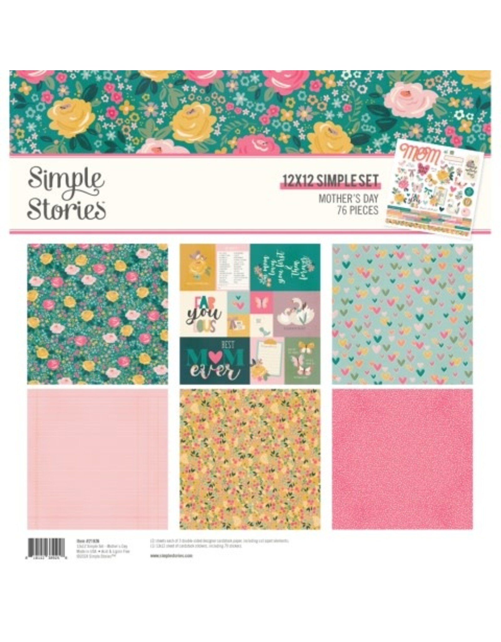 Simple Stories Mother's Day 12x12 Collection Kit
