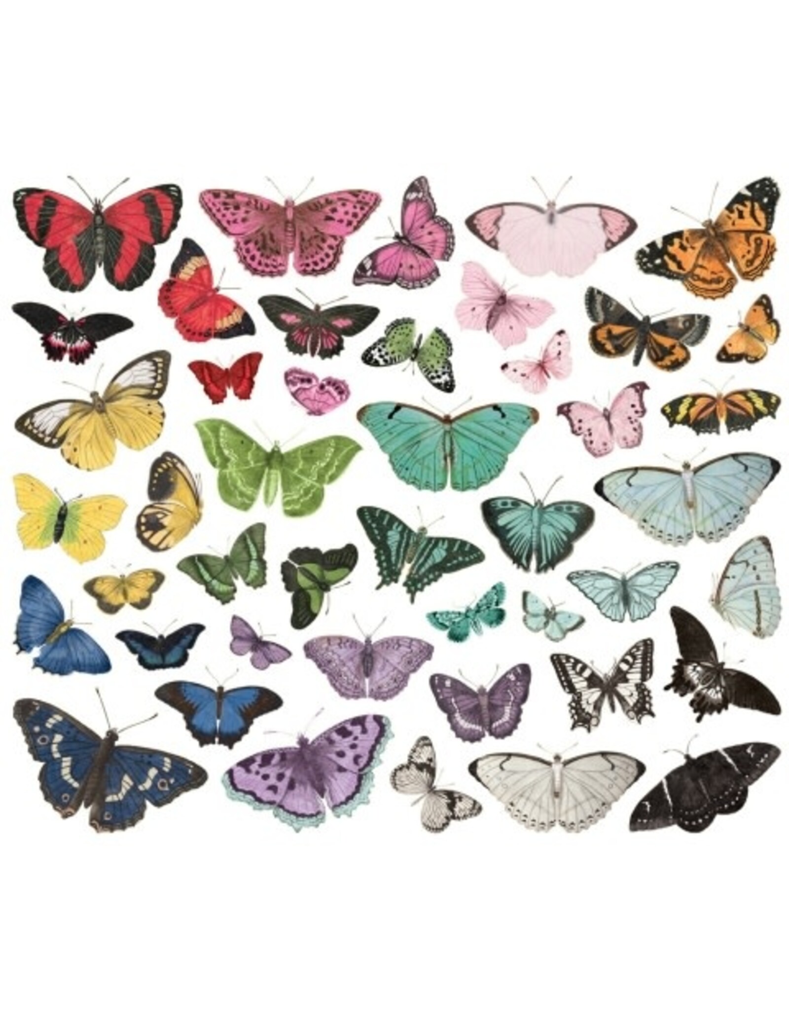 Simple Stories Simple Vintage Essentials Color Palette Butterfly Bits & Pieces