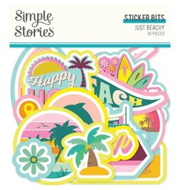 Simple Stories Just Beachy  Sticker Bits & Pieces