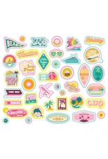 Simple Stories Just Beachy  Sticker Bits & Pieces