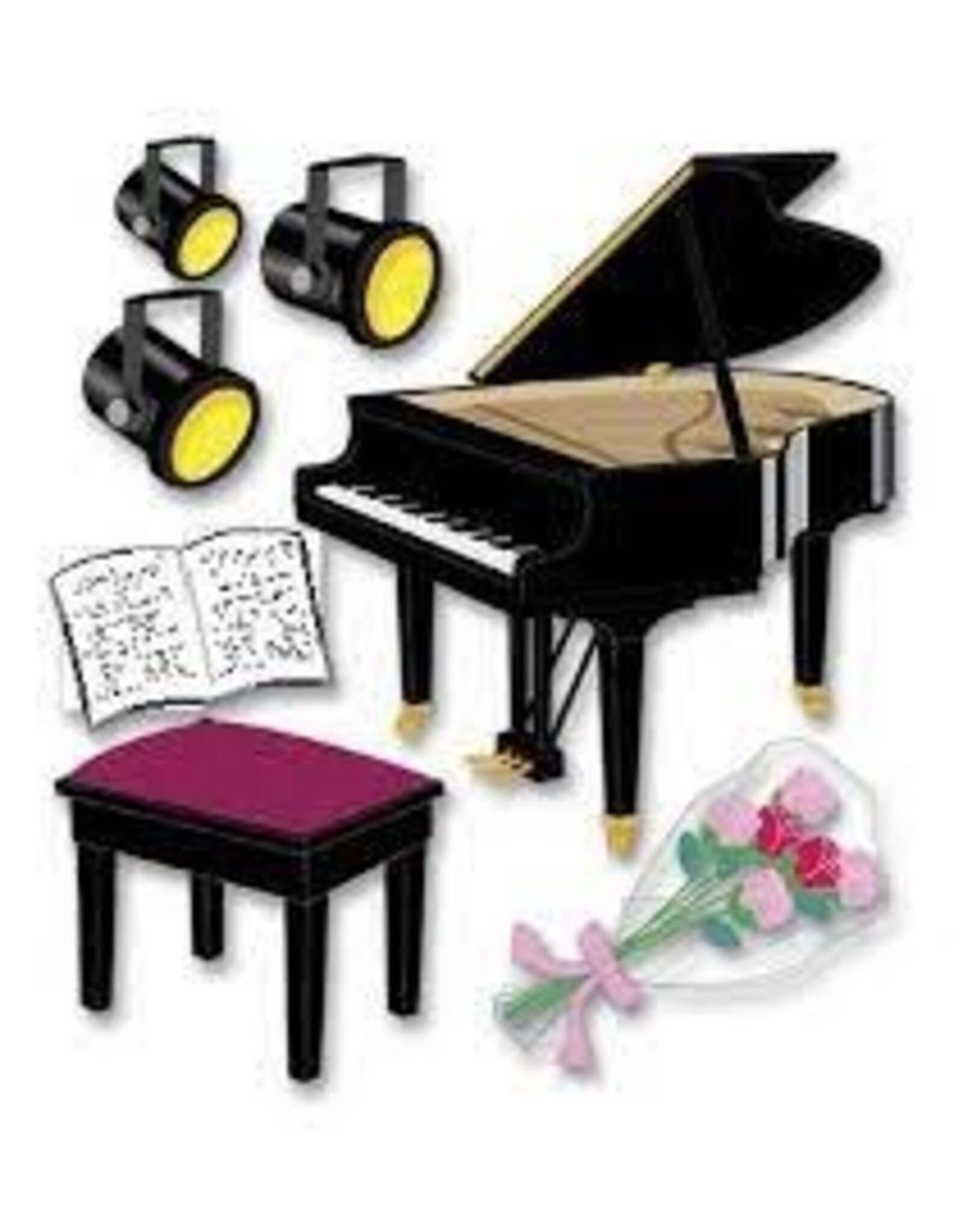 Jolee's Piano Recital Sticker