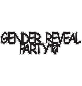 Petticoat Parlor Gender reveal banner girl (pink)