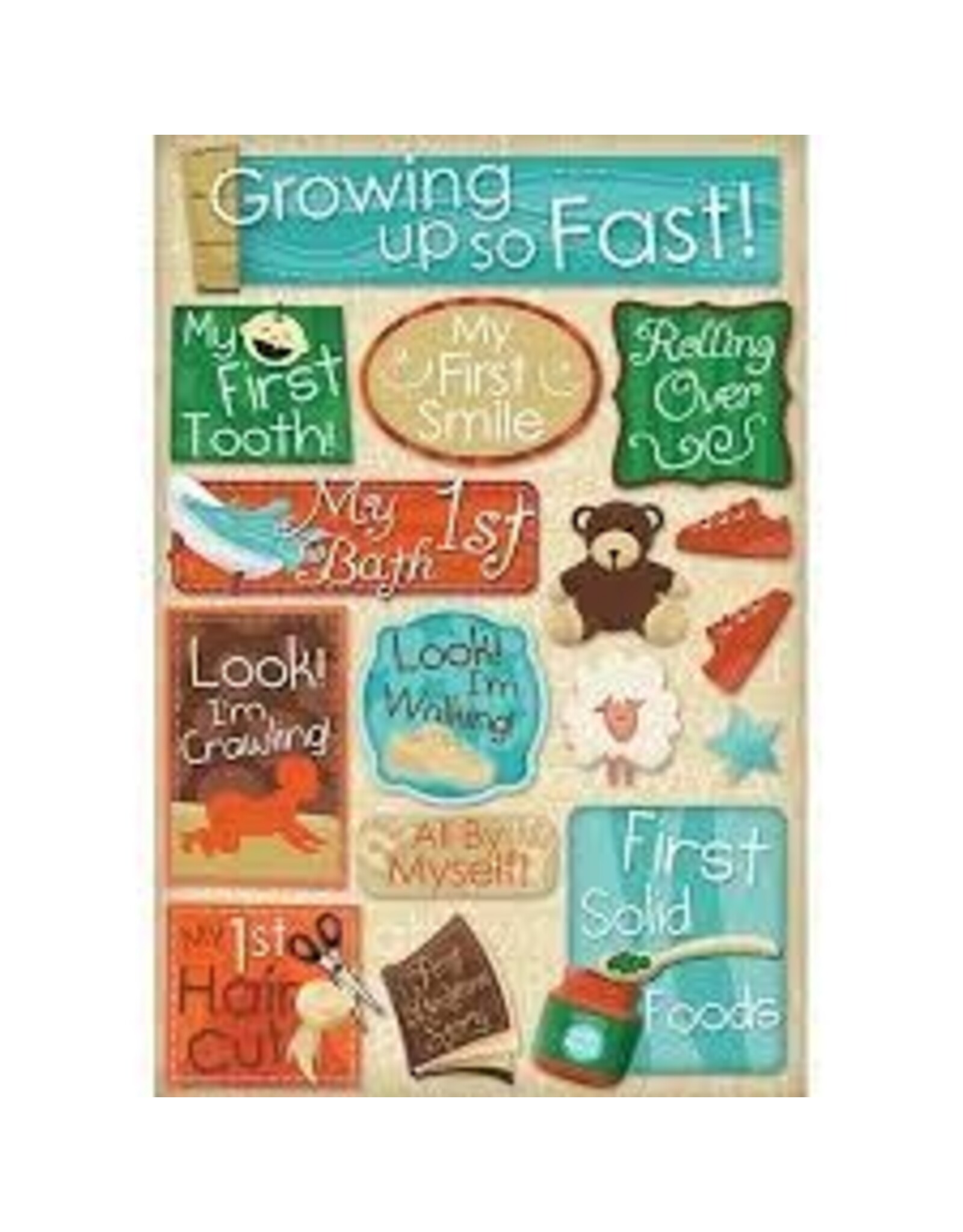 Karen Foster Growing up stickers