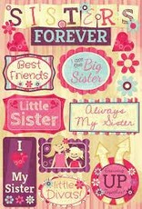 Karen Foster Sisters forever stickers