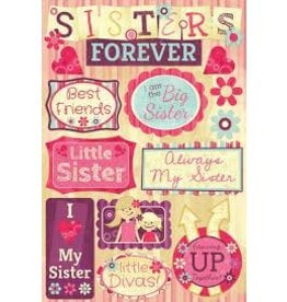 Karen Foster Sisters forever stickers