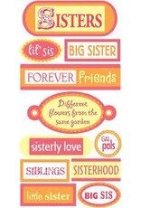 Sisters 3d stickers
