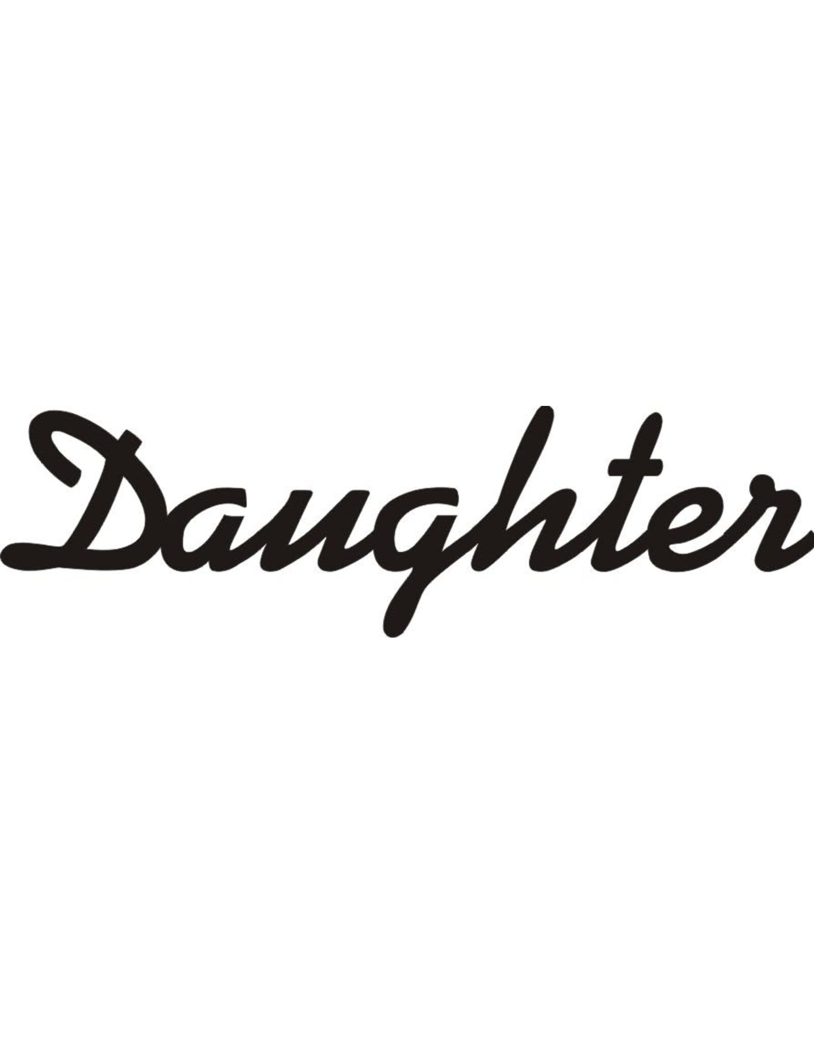 Daughter mini banner