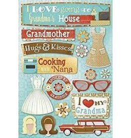 Karen Foster Classic grandma stickers