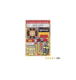 Karen Foster Firefighter Stickers (karen f)