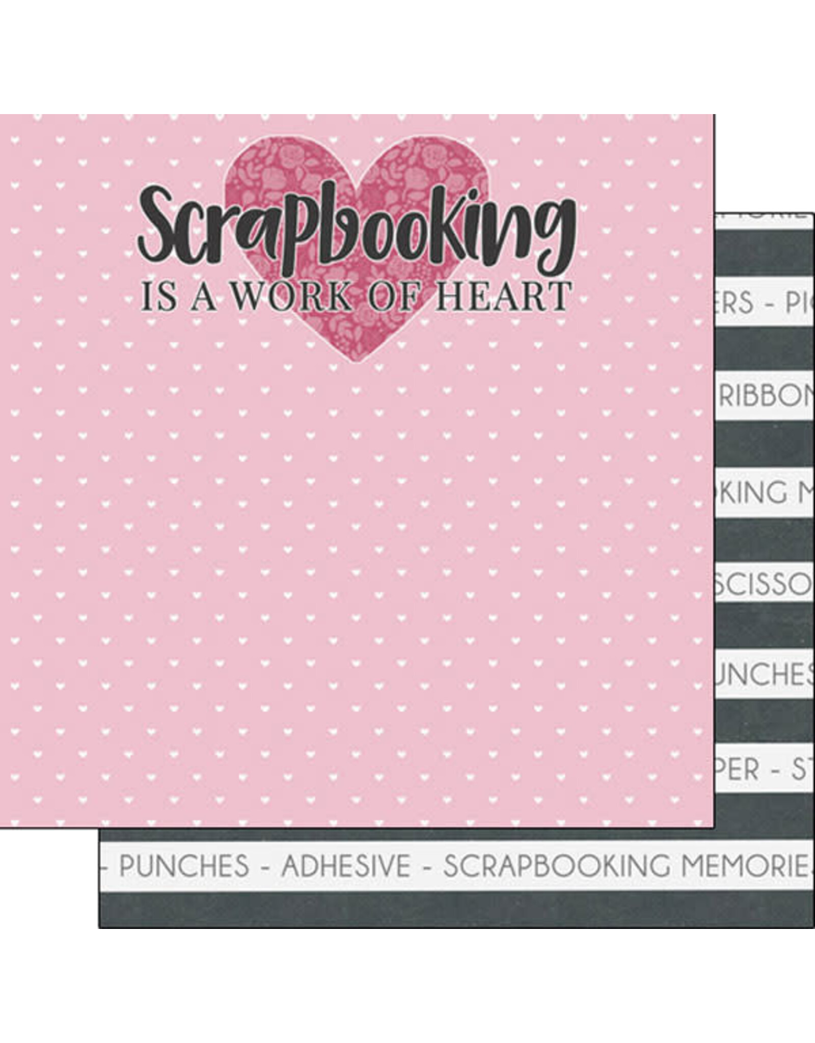 Scrapbook Customs Scrapbooking Is A Work Of Heart Paper