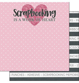 Scrapbook Customs Scrapbooking Is A Work Of Heart Paper