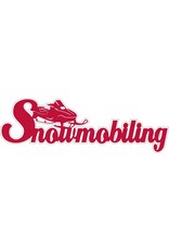 Petticoat Parlor Snowmobiling Banner (black & white)