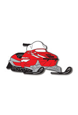 Scrapbook Customs Snowmobile Die Cut (red)