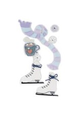 Sandylion Ice skates stickers (sandylion)