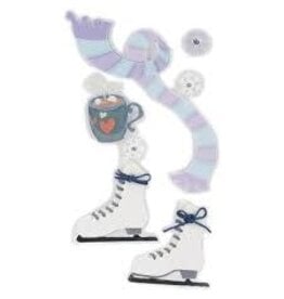 Sandylion Ice skates stickers (sandylion)