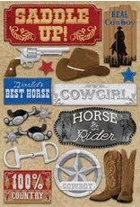 Karen Foster Saddle up stickers (karen f)