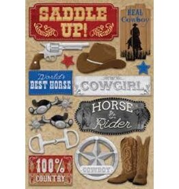 Saddle up stickers (karen f)