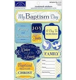 My Baptism day stickers