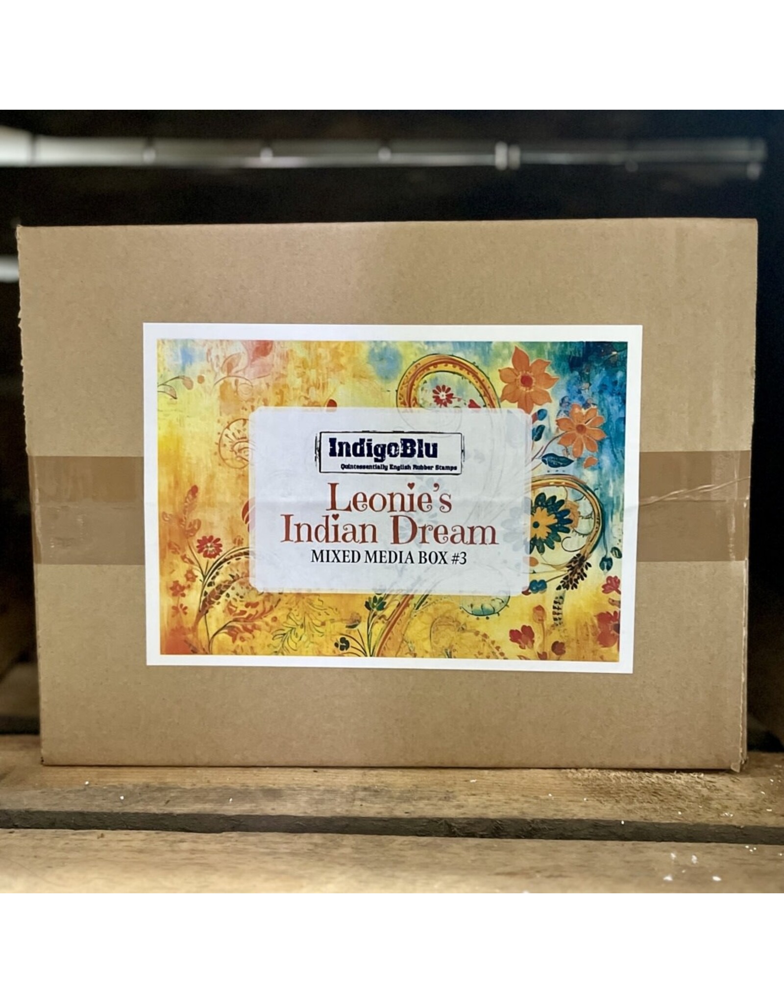 IndigoBlu Mixed Media Box #3 Leonie's Indian Dream