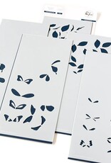 PINKFRESH STUDIO Fluttering Butterflies Die and Stencil