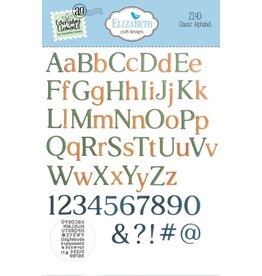 Elizabeth Craft Designs Classic Alphabet - The Lovely LIfe Collection