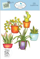 Elizabeth Craft Designs Succulents & Pots Dies