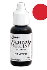 Ranger Archival Ink Reinker - Cayenne