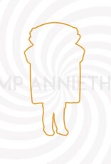Stamp Anniething Dionne - I'm So Clueless Outline Die