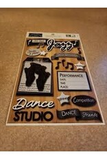 Jazz dance stickers