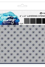 Simon Hurley-Ranger Simon Hurley Layering Stencil - Polka Dot
