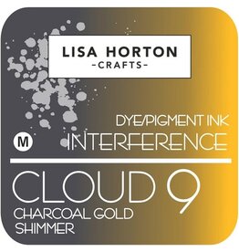 Lisa Horton Crafts Lisa Horton Crafts Interference Ink Charcoal Gold Shimmer
