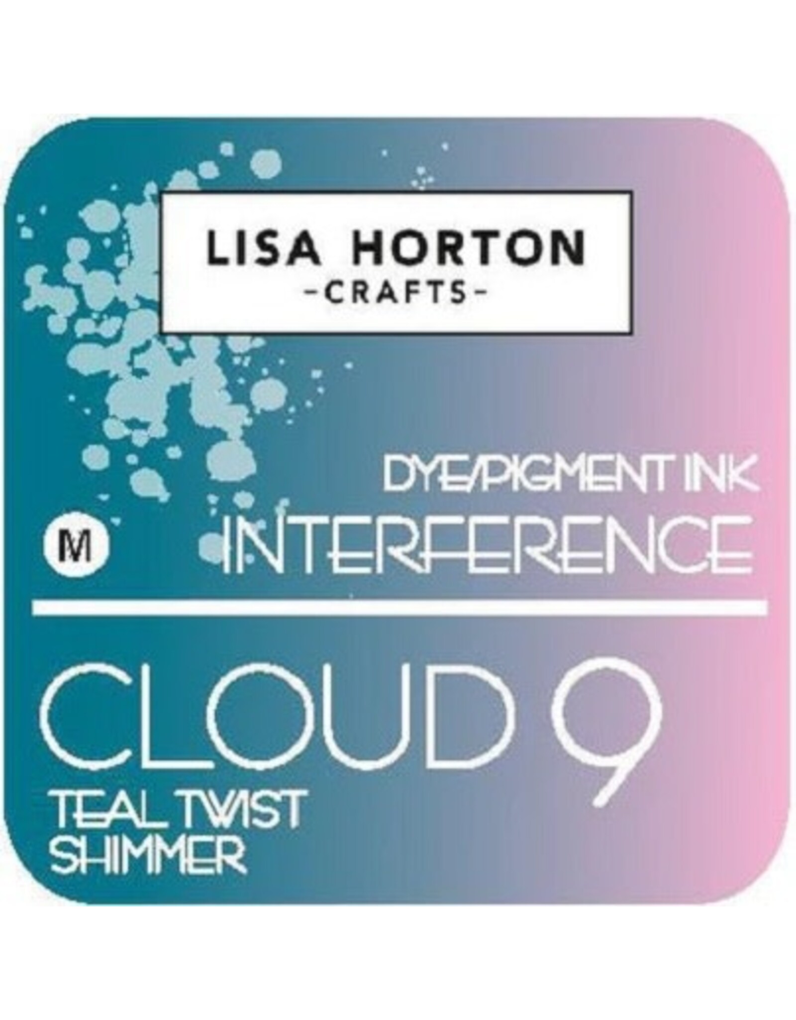 Lisa Horton Crafts Lisa Horton Crafts Interference Ink Teal Twist Shimmer