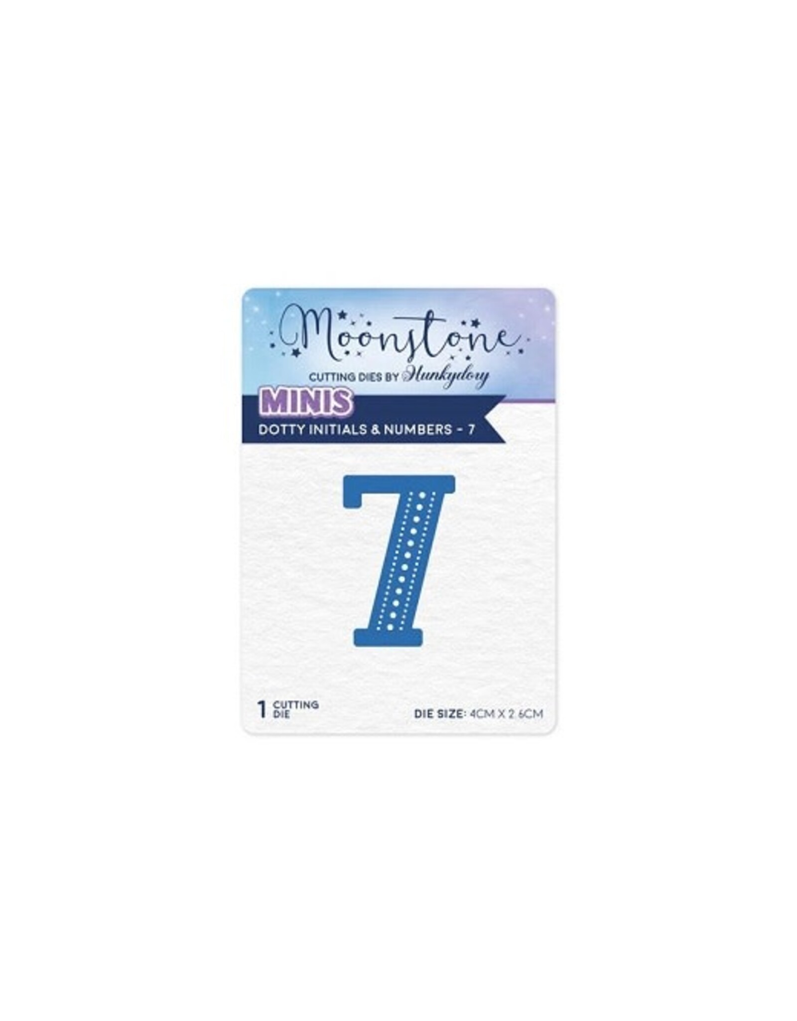 Hunkydory Crafts Moonstone Dies - Dotty Initials & Numbers - 7