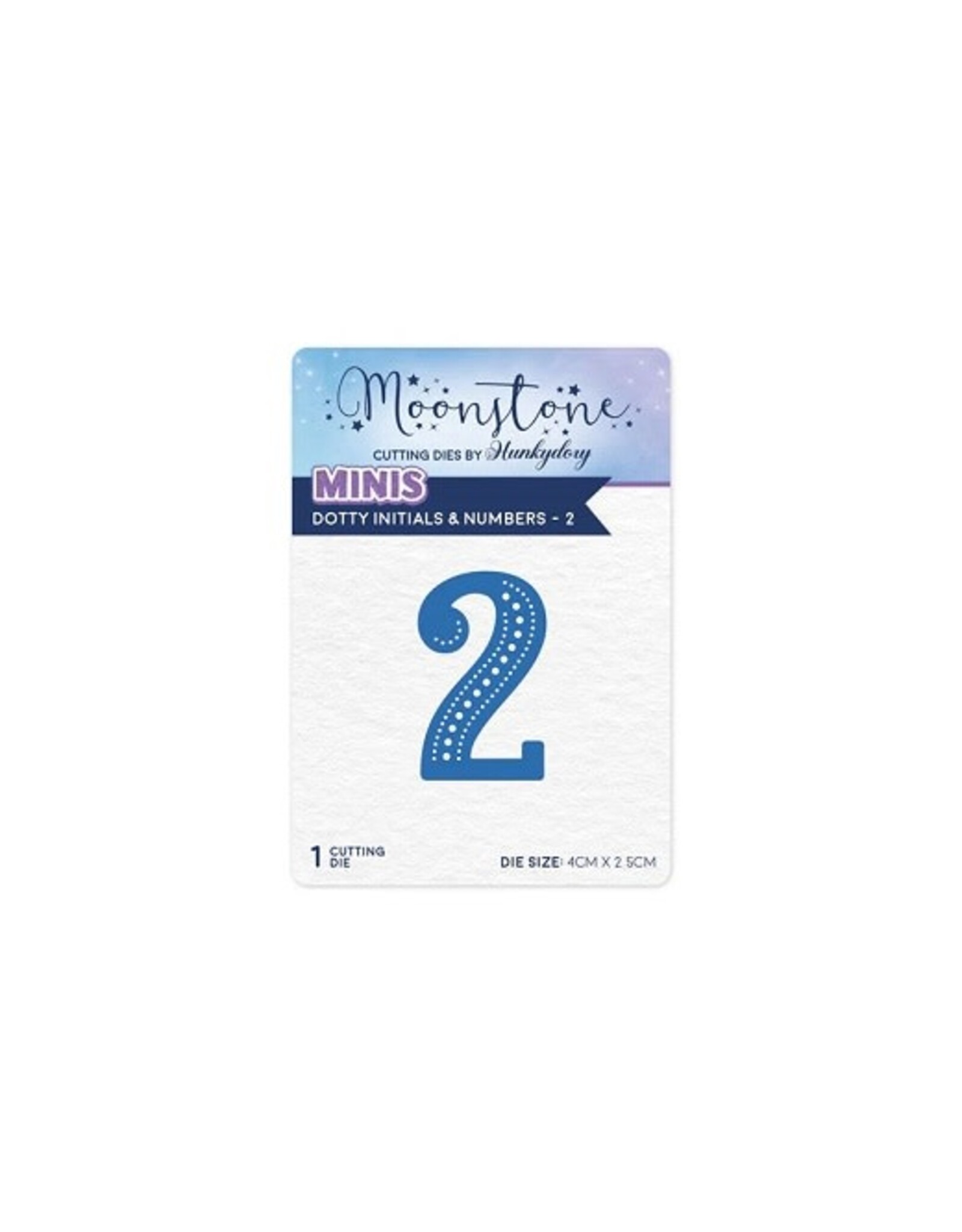 Hunkydory Crafts Moonstone Dies - Dotty Initials & Numbers - 2