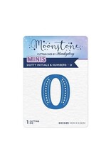 Hunkydory Crafts Moonstone Dies - Dotty Initials & Numbers - O