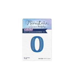 Hunkydory Crafts Moonstone Dies - Dotty Initials & Numbers - O
