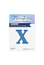 Hunkydory Crafts Moonstone Dies - Dotty Initials & Numbers - X