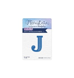 Hunkydory Crafts Moonstone Dies - Dotty Initials & Numbers - J