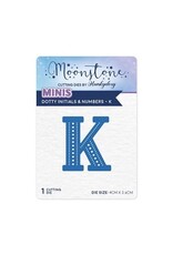 Hunkydory Crafts Moonstone Dies - Dotty Initials & Numbers - K