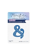 Hunkydory Crafts Moonstone Dies - Dotty Initials & Numbers - Ampersand