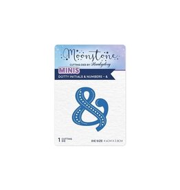 Hunkydory Crafts Moonstone Dies - Dotty Initials & Numbers - Ampersand