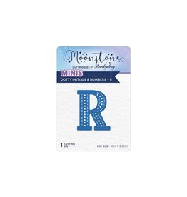 Hunkydory Crafts Moonstone Dies - Dotty Initials & Numbers - R