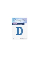 Hunkydory Crafts Moonstone Dies - Dotty Initials & Numbers - D